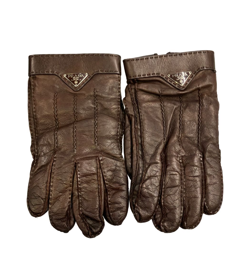 Prada Gloves Brown — view 3