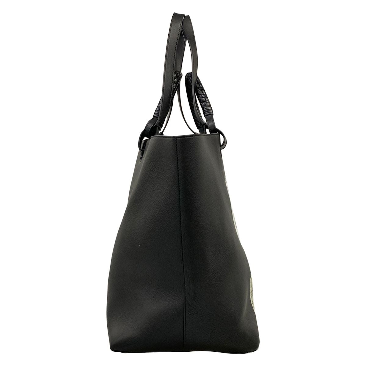 Loewe Tote Black Gray 2-Way Leather — view 2