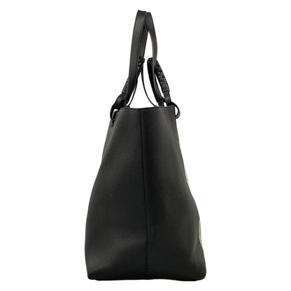 Loewe Tote Black Gray 2-Way Leather — view 2