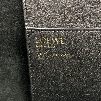 Loewe Tote Black Gray 2-Way Leather — view 8