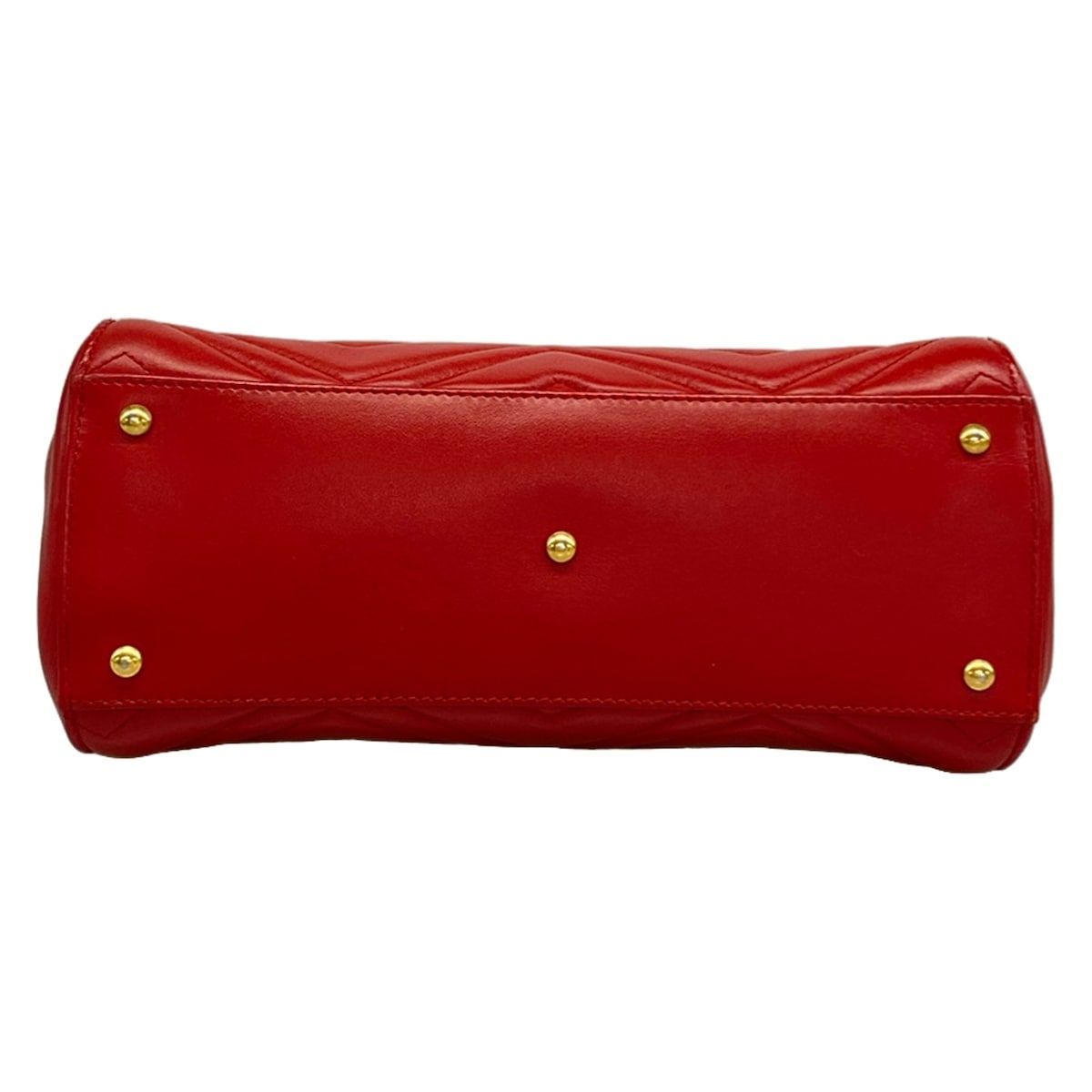 Gucci Handbag GG Marmont Red Leather — view 5