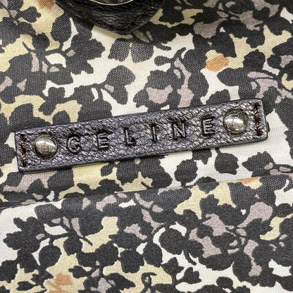 Celine Tote Bittersweet Dark Navy Ivory Black Leather — view 8