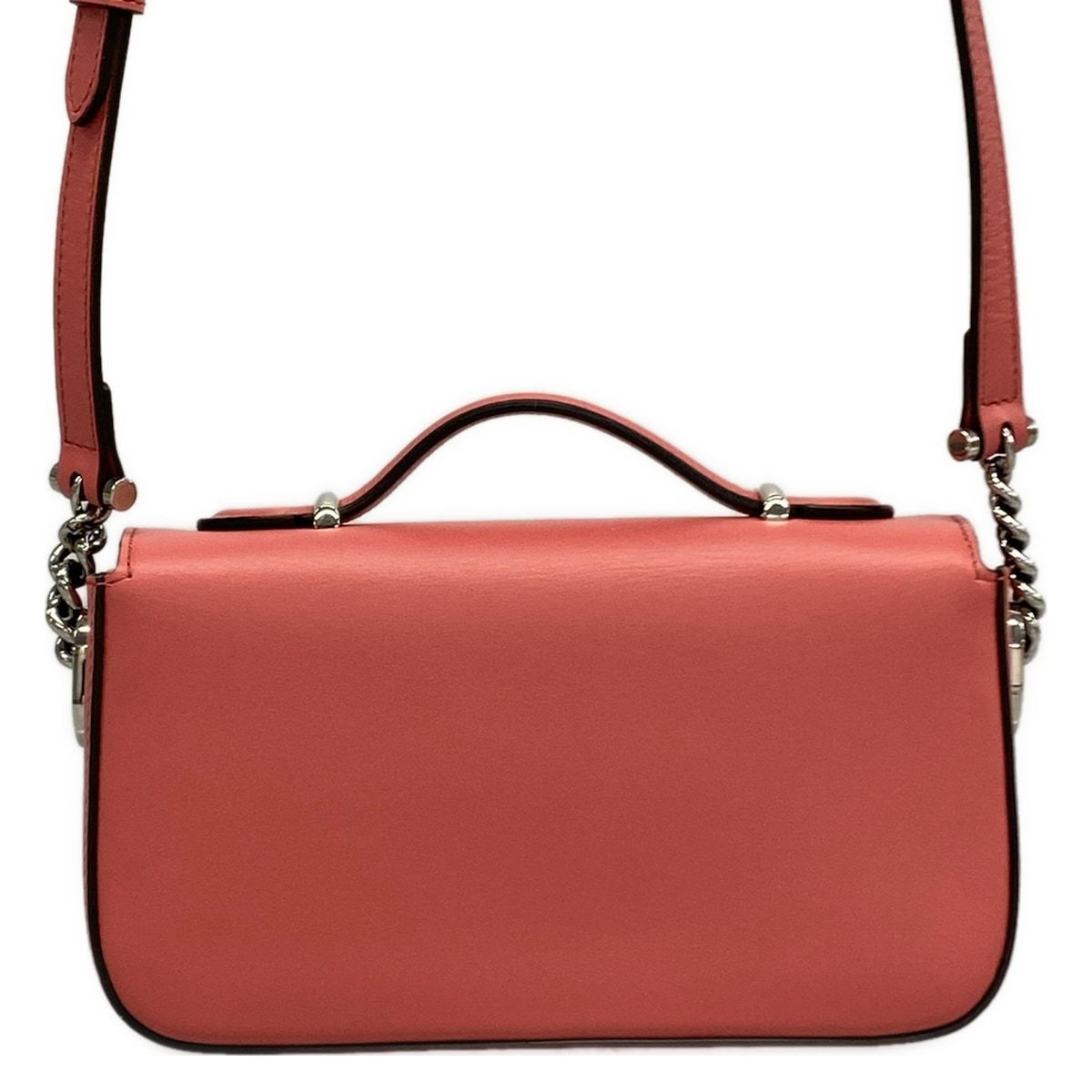 Gucci Shoulder Bag Petite GG Marmont Red Leather — view 3