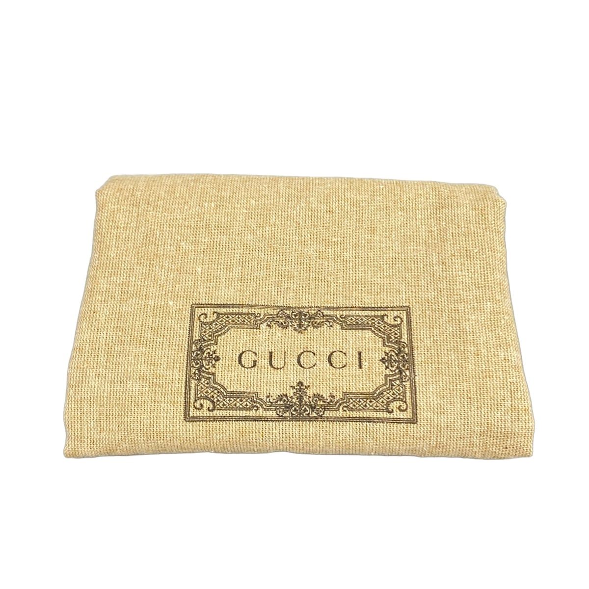 Gucci Shoulder Bag Petite GG Marmont Red Leather — view 8