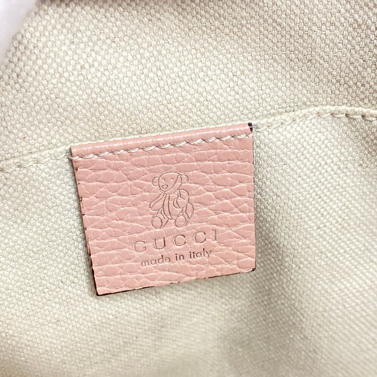 Gucci Tote Swing Light Pink Leather — view 9