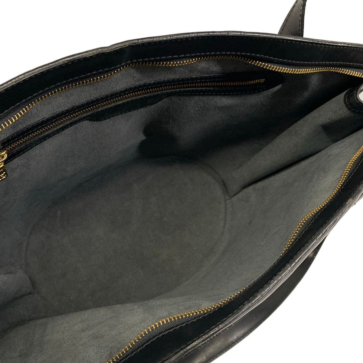 Louis Vuitton Shoulder Bag Epi Saint Jacques Shopping Noir Leather — view 7
