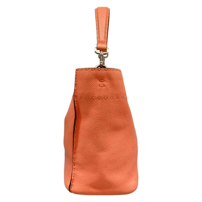 Fendi Handbag Anna Small Selleria Pink Leather — view 4