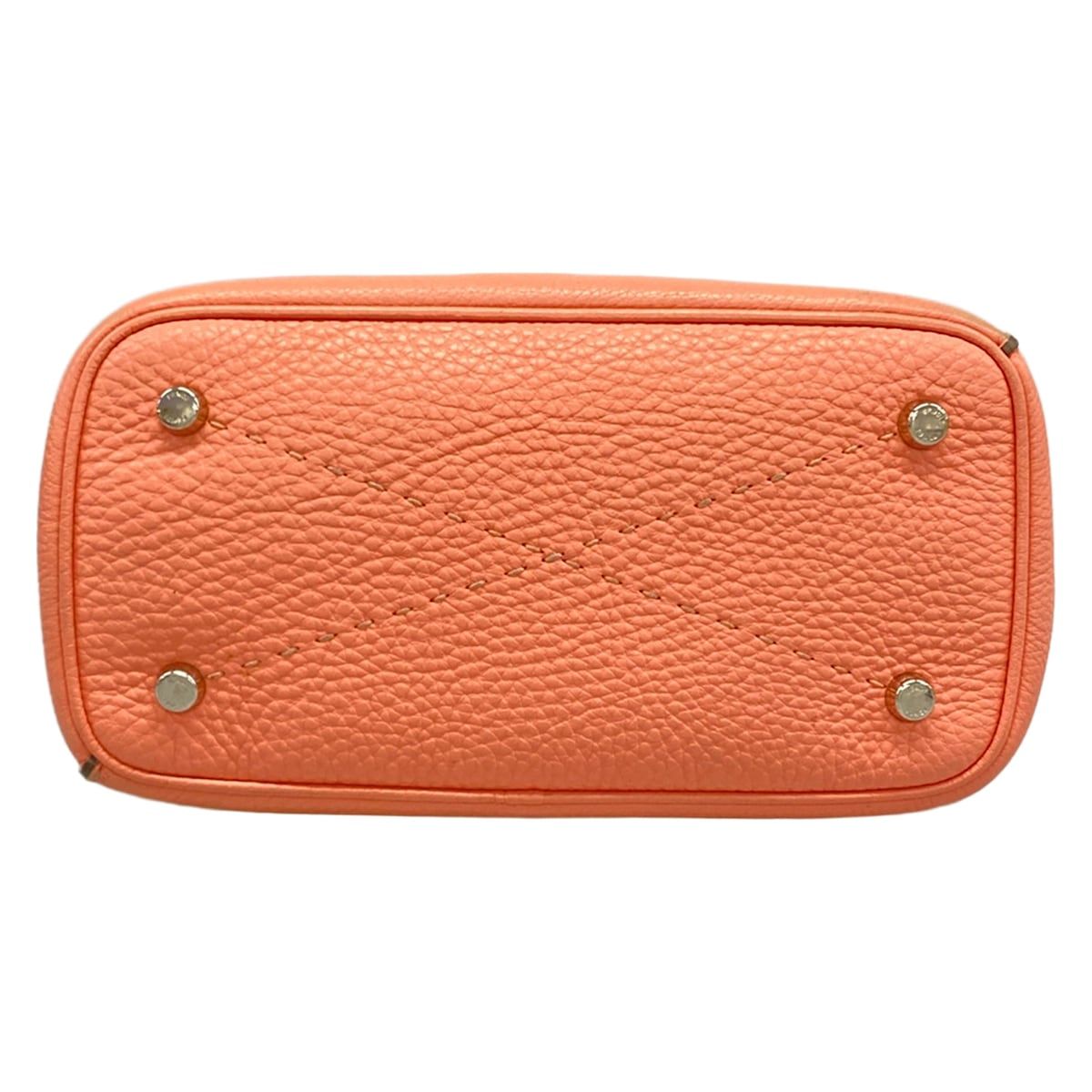 Fendi Handbag Anna Small Selleria Pink Leather — view 5