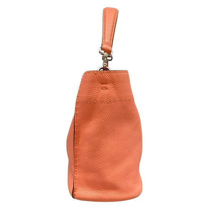 Fendi Handbag Anna Small Selleria Pink Leather — view 2