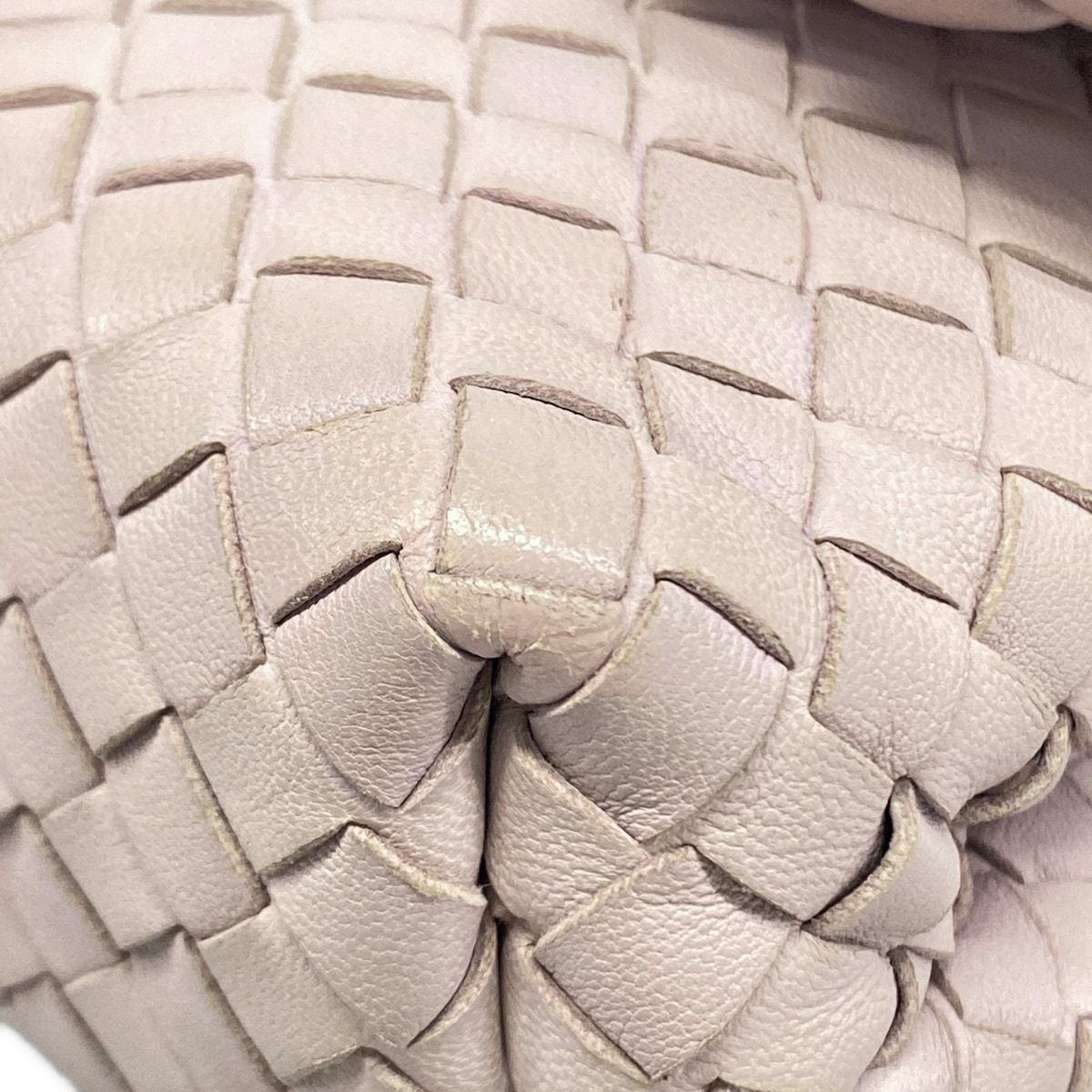 Bottega Veneta Shoulder Bag Olympia Light Purple Leather — view 6