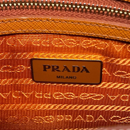 Prada Handbag Promenade Small Orange Leather — view 9