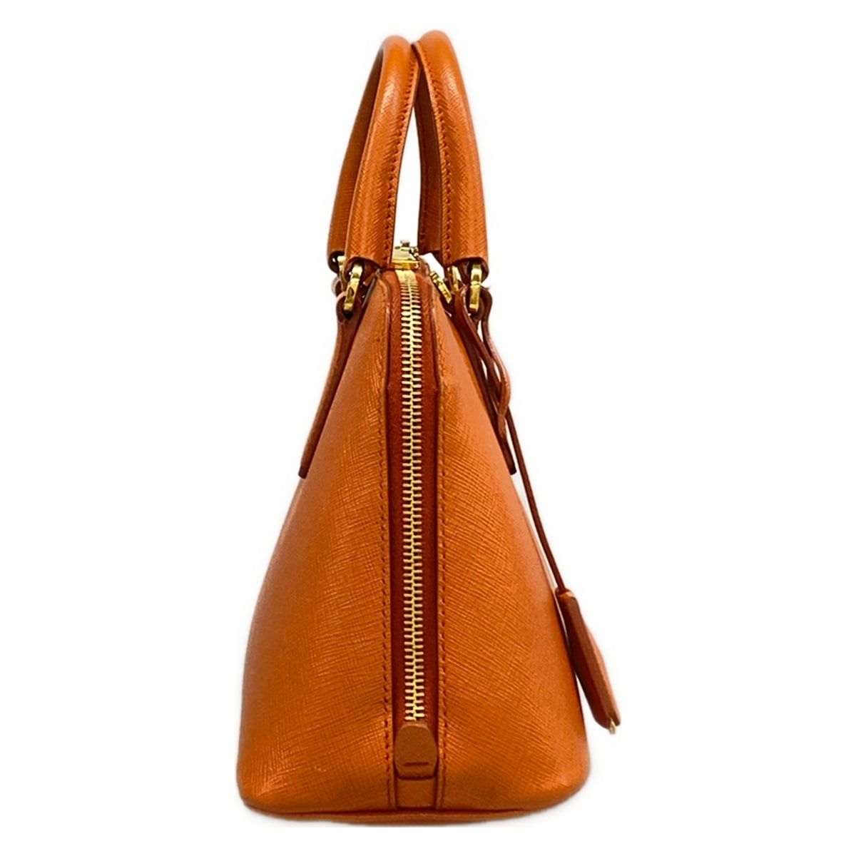 Prada Handbag Promenade Small Orange Leather — view 2