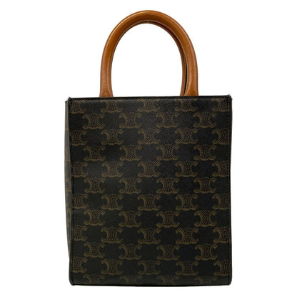 Celine Tote Mini Vertical Cover Black Brown — view 3