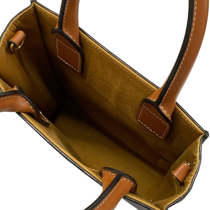 Celine Tote Mini Vertical Cover Black Brown — view 7