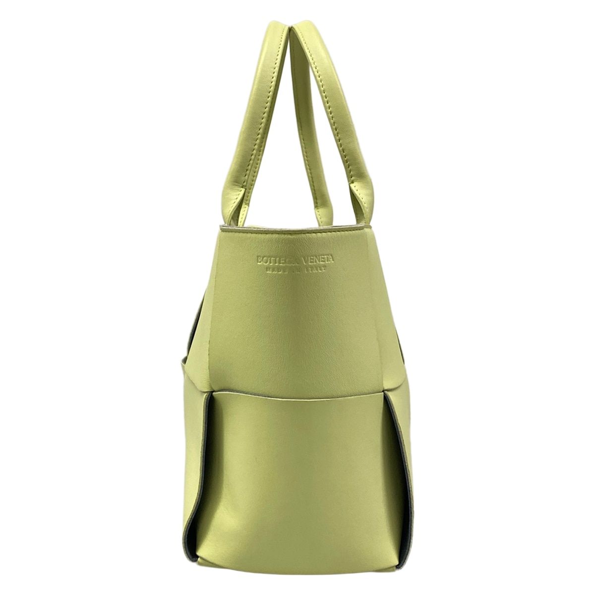 Bottega Veneta Tote the Arco Light Green Leather — view 2