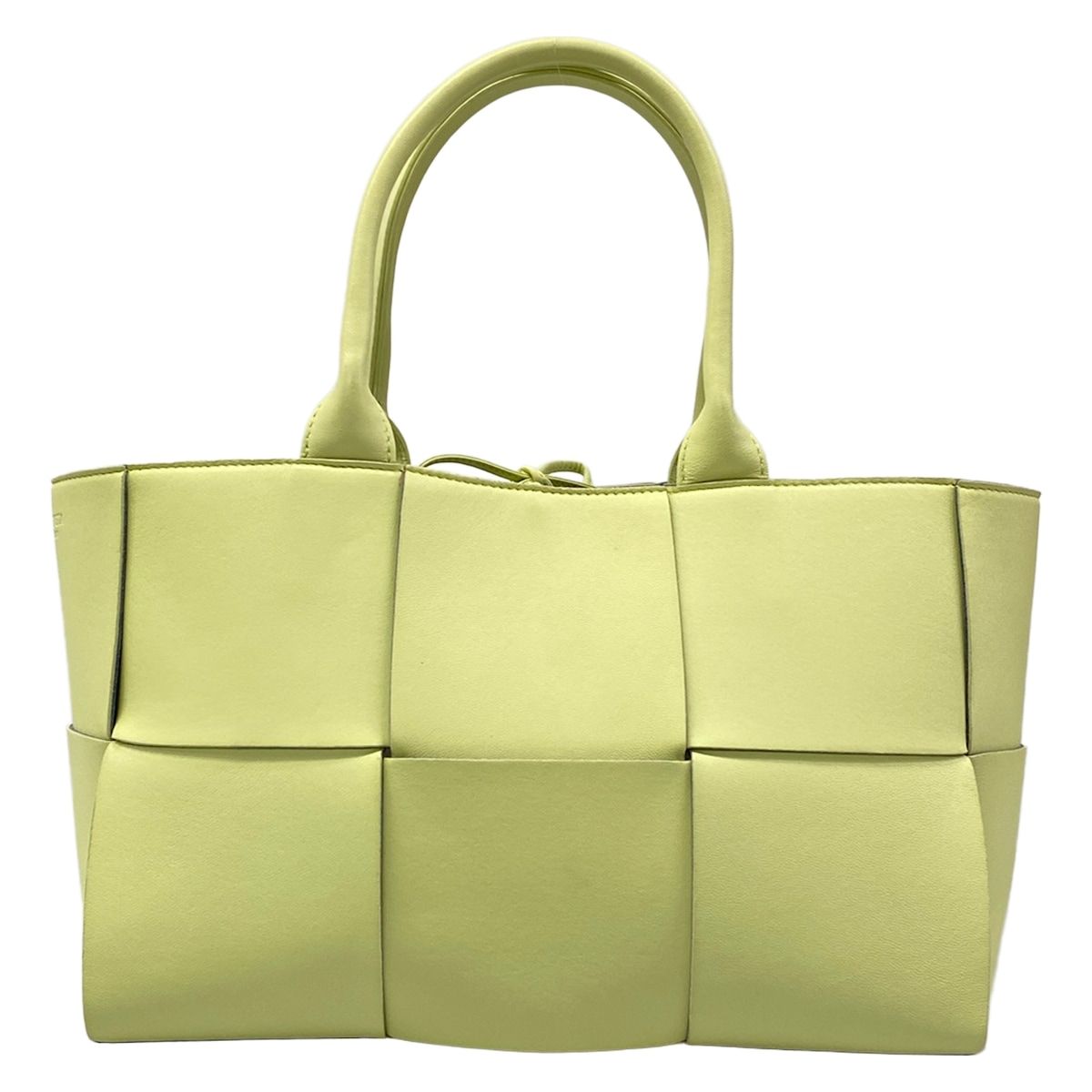 Bottega Veneta Tote the Arco Light Green Leather