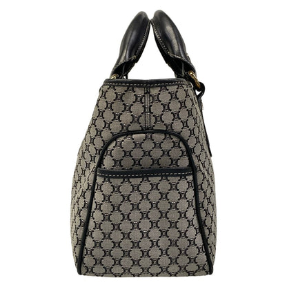 Celine Tote Boogie Gray Black Leather — view 2