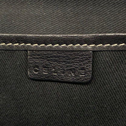 Celine Tote Boogie Gray Black Leather — view 8