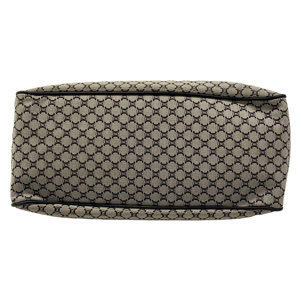 Celine Tote Boogie Gray Black Leather — view 5