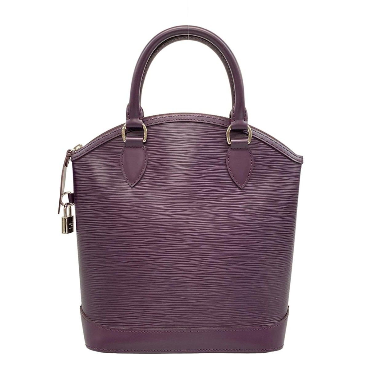 Louis Vuitton Handbag Epi Lockit Cassis Leather