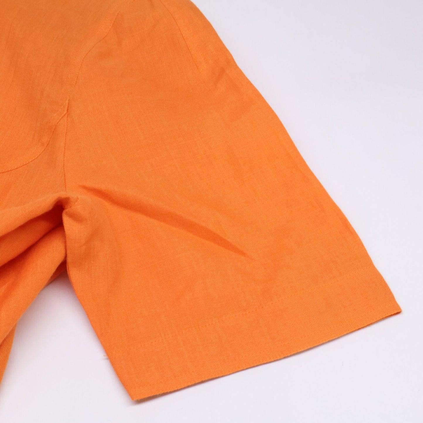 Hermes Linen 100 Short Sleeve Shirt 38 — view 6