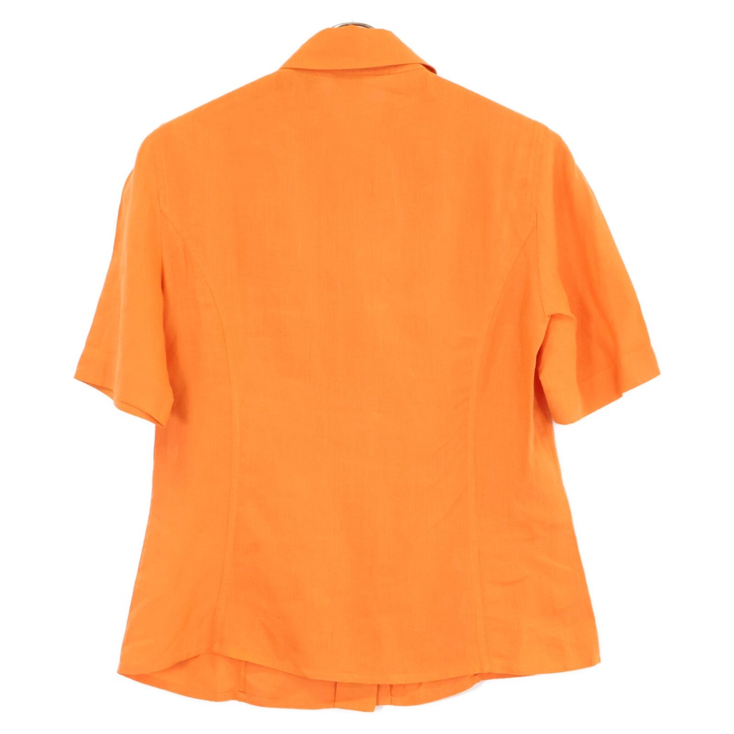 Hermes Linen 100 Short Sleeve Shirt 38 — view 2