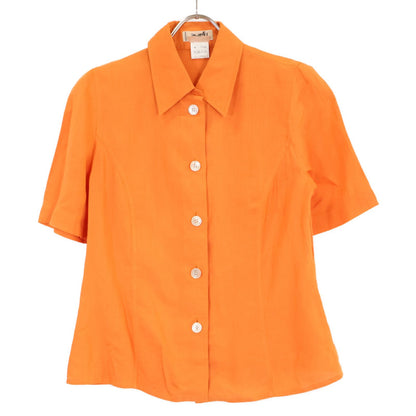 Hermes Linen 100 Short Sleeve Shirt 38