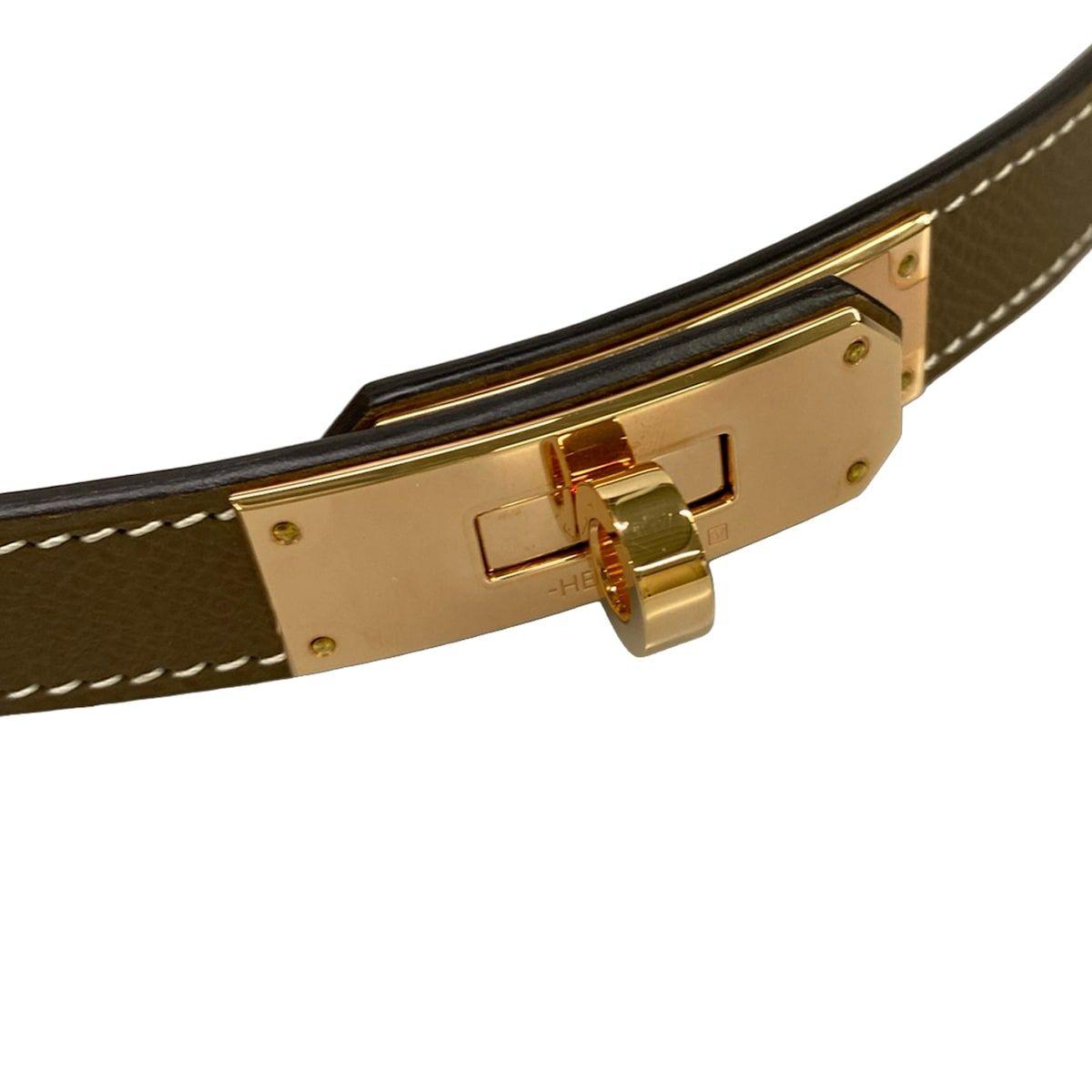 Hermes Belt Kelly Etoupe Pink Gold 2025.2 — view 3