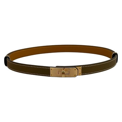Hermes Belt Kelly Etoupe Pink Gold 2025.2