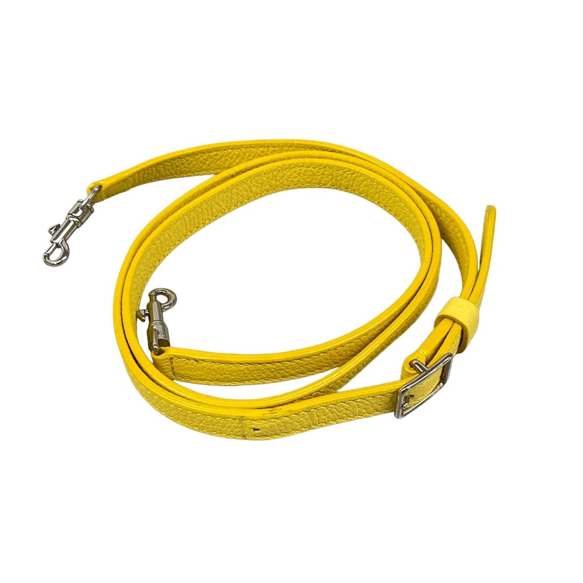 Celine Handbag Big Bag Bucket Nano Yellow Leather — view 8