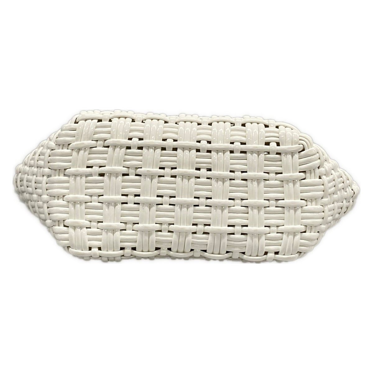 Balenciaga Tote Bistro XS Basket White Cotton — view 5