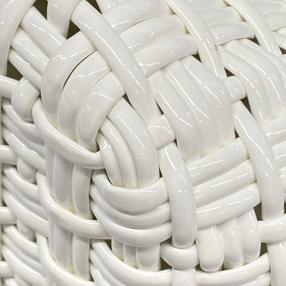Balenciaga Tote Bistro XS Basket White Cotton — view 6