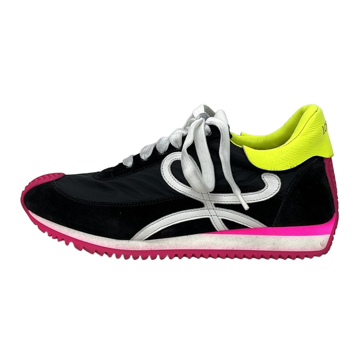 Loewe Sneakers 39 Black White Multi Leather