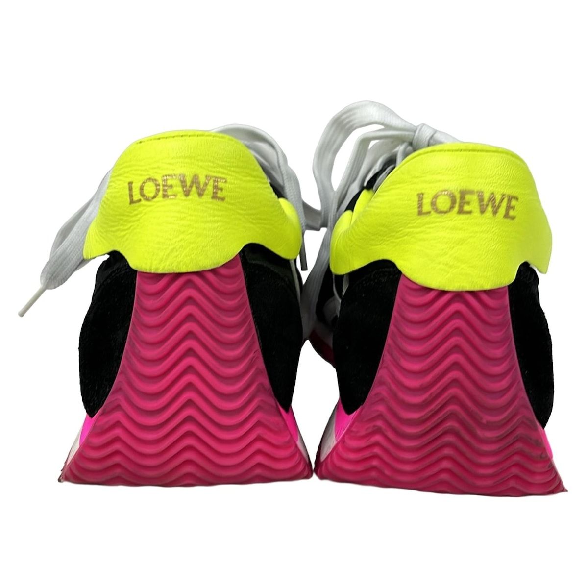 Loewe Sneakers 39 Black White Multi Leather — view 3