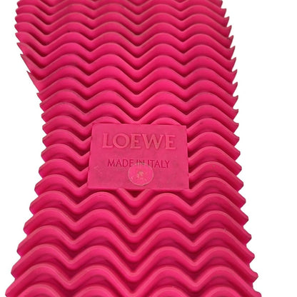 Loewe Sneakers 39 Black White Multi Leather — view 5