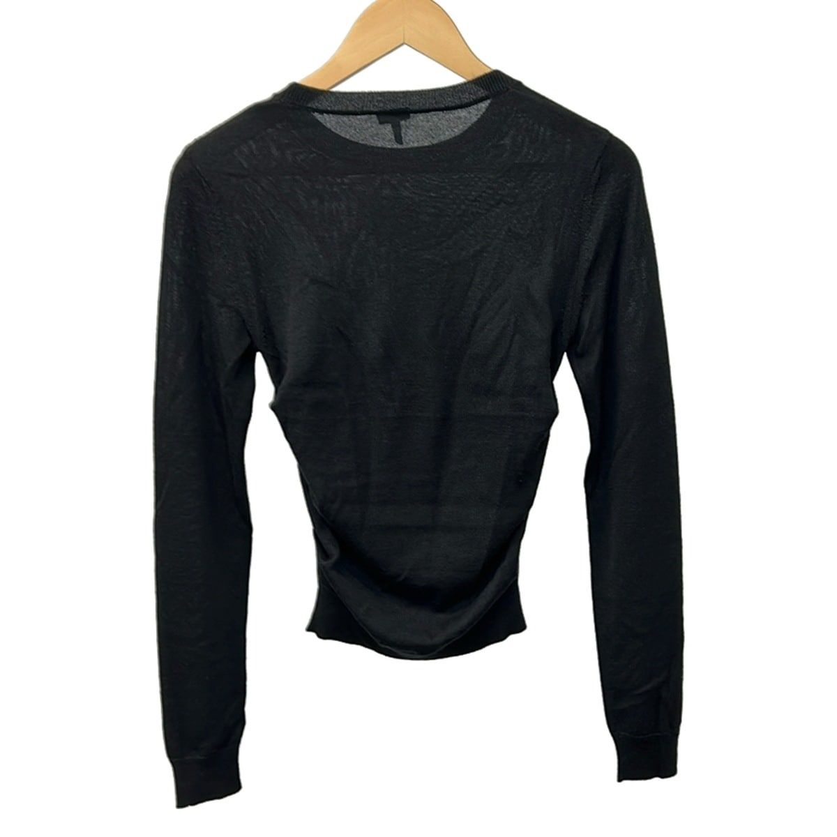Loewe Long Sleeve Sweater S Black Crew — view 2