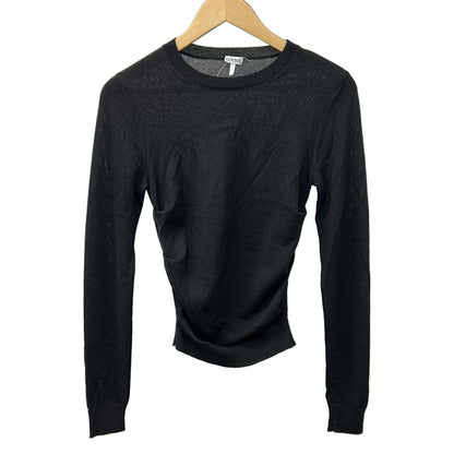 Loewe Long Sleeve Sweater S Black Crew