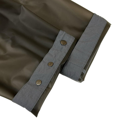 Loewe Coat 34 S Gray Beige Long Sleeve Spring Autumn Cotton — view 8