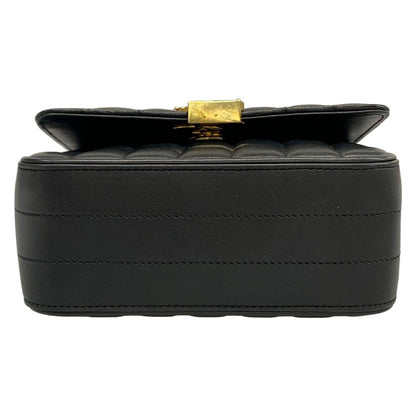 Saint Laurent Paris Shoulder Bag Vicky Small Black Chain Leather — view 5