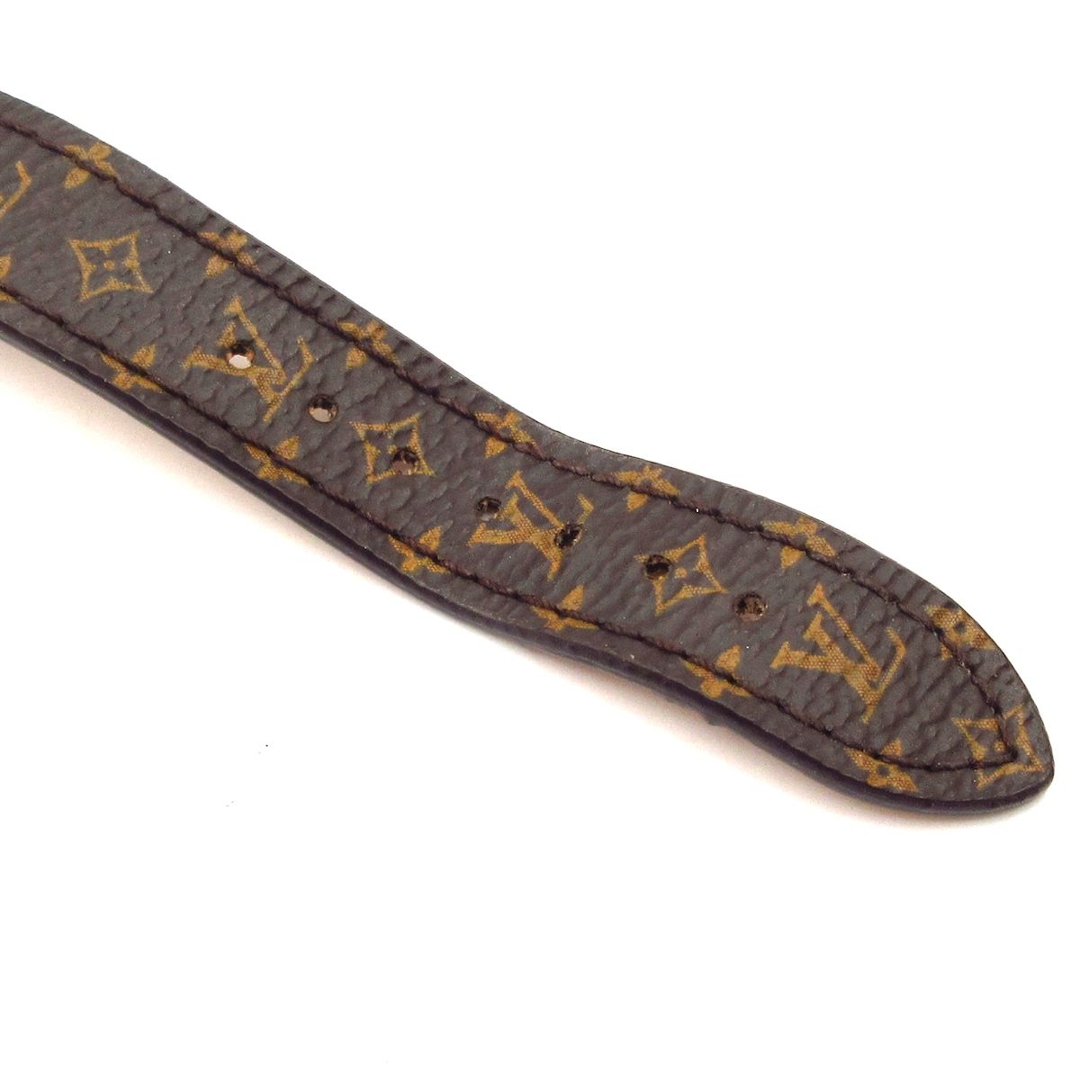Louis Vuitton Watch Tambour Leather Beige — view 7