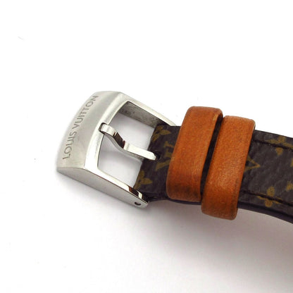 Louis Vuitton Watch Tambour Leather Beige — view 6