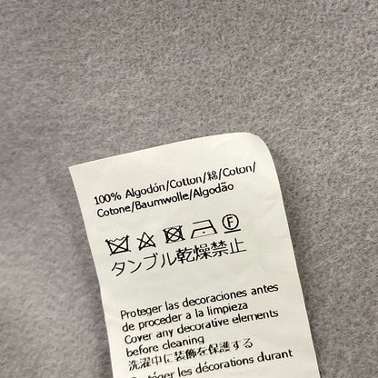 Loewe Coat 32 XS Pebble Pea Light Gray Long Sleeve Double Wool — view 6