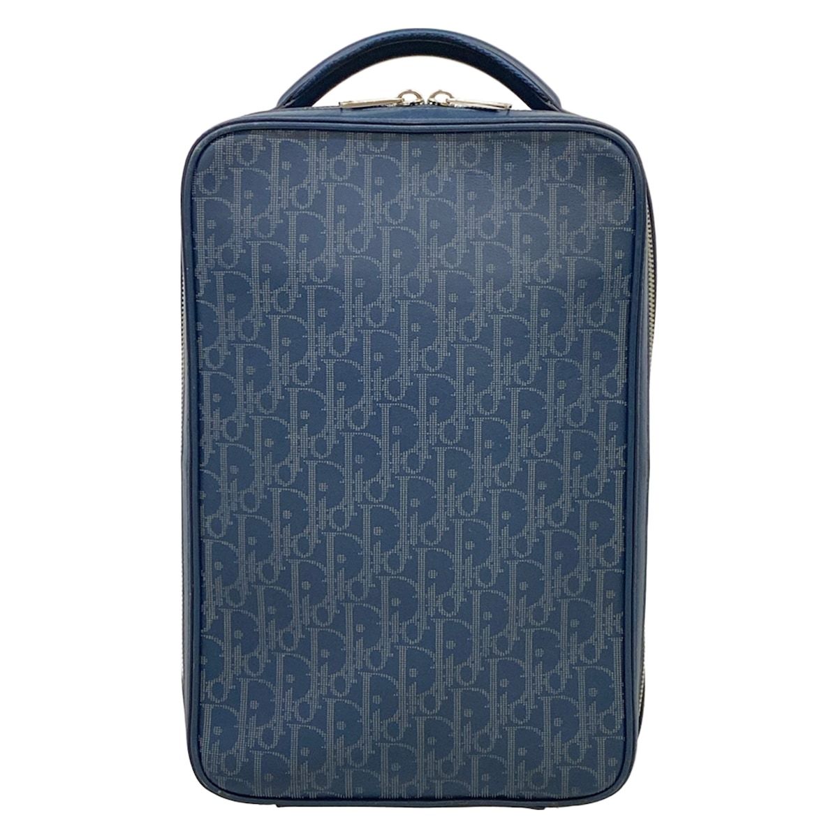 Dior Shoulder Bag World Tour Blue Leather