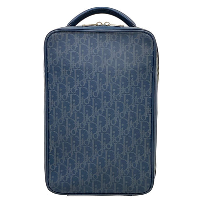 Dior Shoulder Bag World Tour Blue Leather
