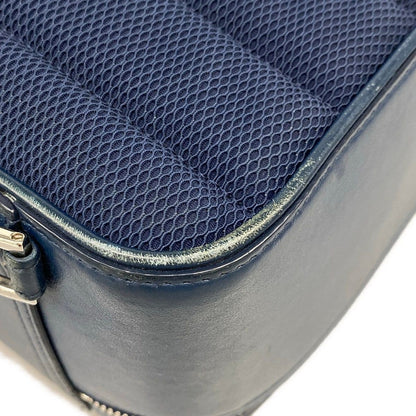 Dior Shoulder Bag World Tour Blue Leather — view 6