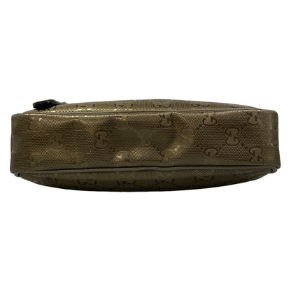 Gucci Shoulder Bag Imprime Khaki Leather — view 5