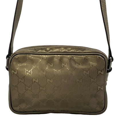 Gucci Shoulder Bag Imprime Khaki Leather — view 3