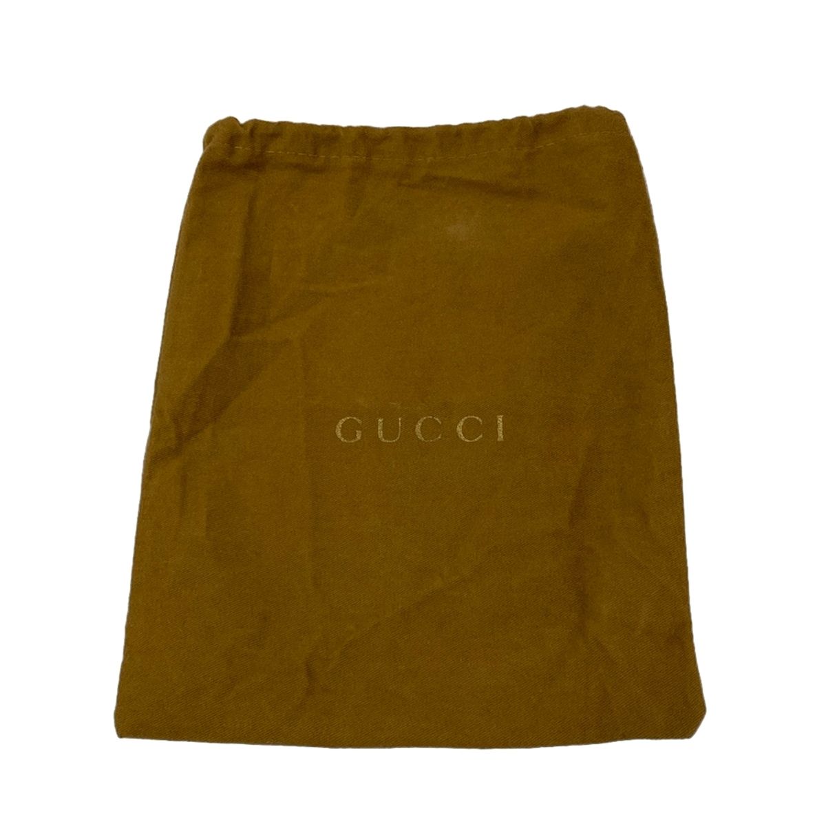 Gucci Shoulder Bag Imprime Khaki Leather — view 8