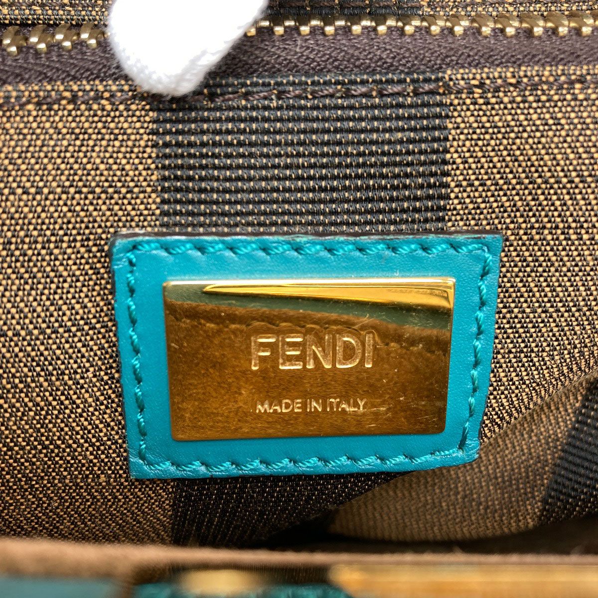 Fendi Peekaboo 2-Way Handbag Calf — view 7