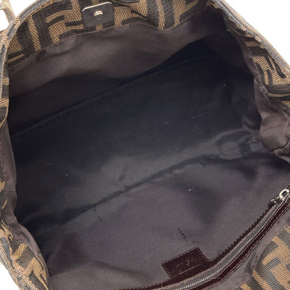 Fendi Zucca Pattern Handbag Canvas — view 5